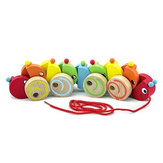 Pull-along - caterpillar